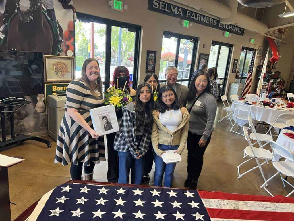 Photo - MSHS students pay tribute to internees
