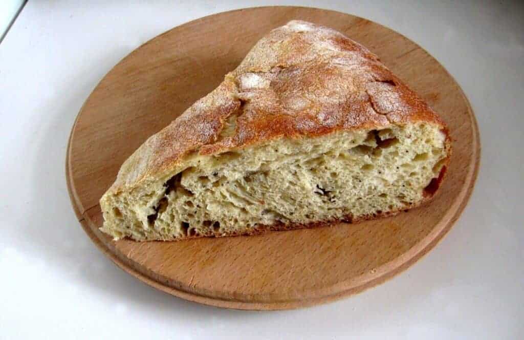 Photo - You can mix a lot of different things into focaccia dough. Try olives, dried tomatoes, basil, garlic, rosemary, any of your favorites.