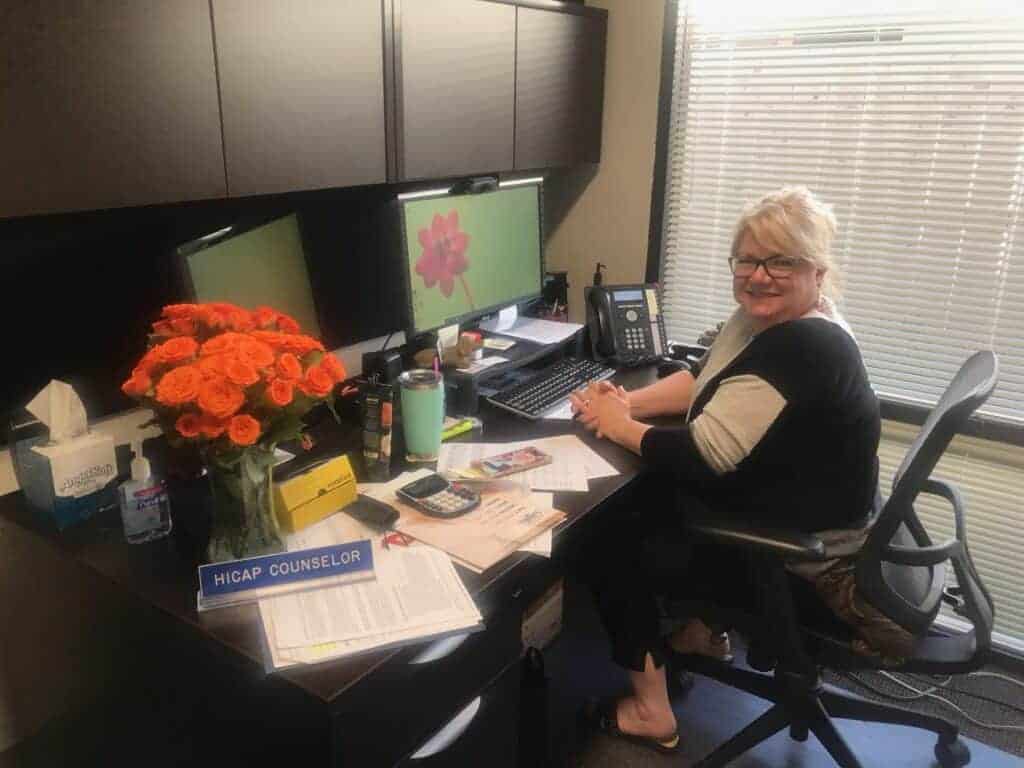 Photo - HICAP Counselor and Volunteer Coordinator Laura Robinson will be the point of contact for potential volunteers. Robinson’s attention to detail and compassion for the community she serves is evident.
