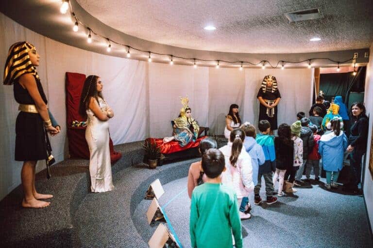 Living Wax Museum comes alive