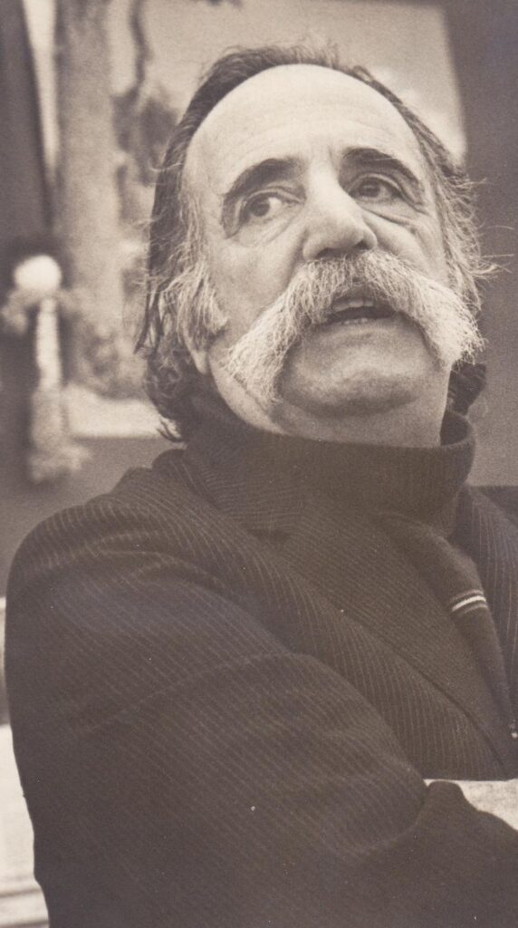 Photo - William Saroyan at Madera High School.