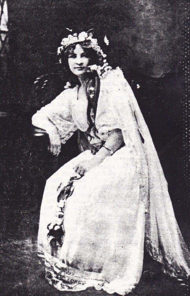 Photo - Lena Northern Adams is shown here in 1914 after she won the title of Madera’s Raisin Queen.