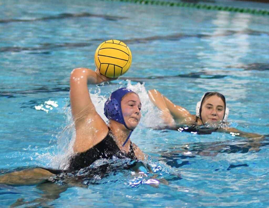 Photo - Madera’s Maddie McNeil sends a penalty shot to the net. Her skip goal tied the game at seven late in the third period. She led the team with three goals in the loss.