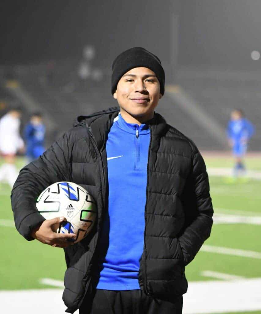 Photo - Madera Coyotes’ senior midfielder Elmer Garcia will continue his soccer career next year, not at a college, but professionally with FC Odisea in Spain.