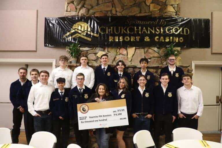 Picayune Rancheria provides support for Yosemite FFA students