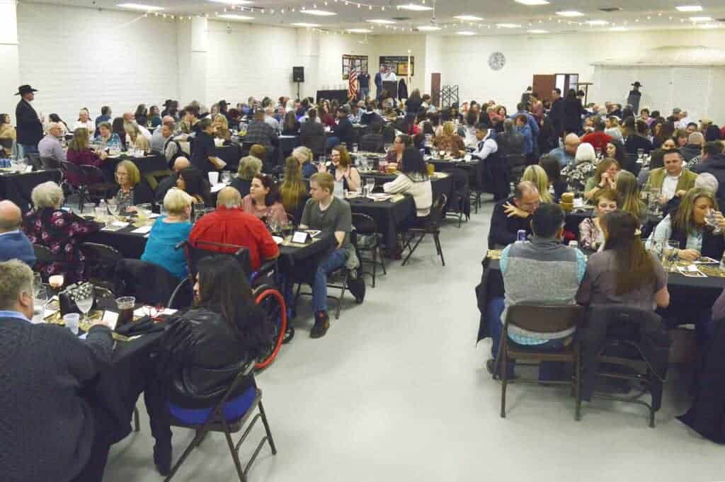 Photo - More than 300 guests attended this year’s awards dinner held by the Chowchilla Chamber of Commerce, making it the largest turnout to date for the event.