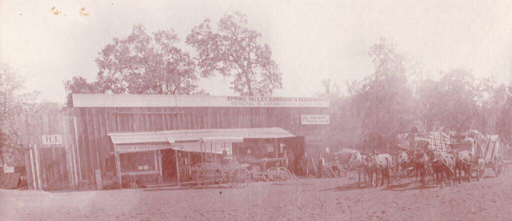 Photo - The quarrel between S.C. Wear and William McNaughton began on this site, the Spring Valley stage stop, in 1901.