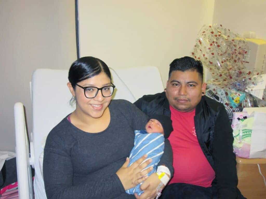 Photo - Benjamin Alejandro Garcia son of Gabriela and Gerardo Garcia of Madera, is the last baby of the decade born on New Year’s Eve at Madera Community Hospital, where her father works.