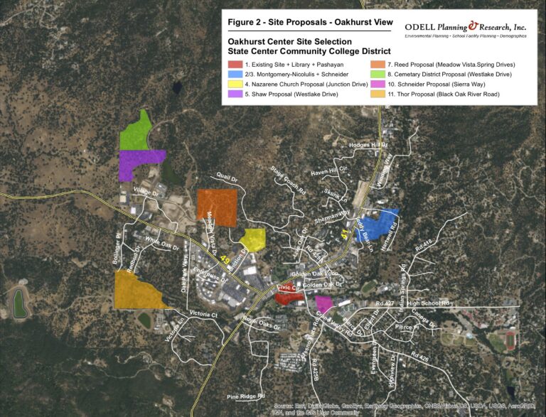 Forum nears for Oakhurst college site