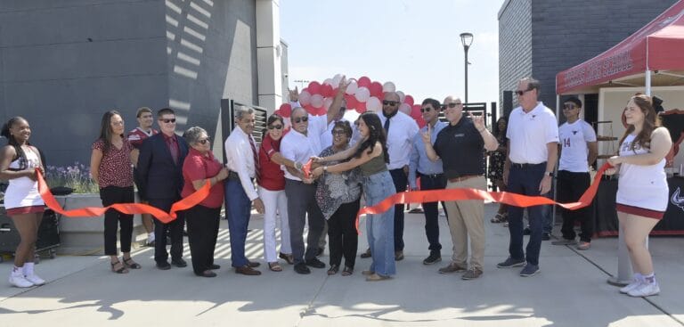 Torres cuts ribbon on new stadium