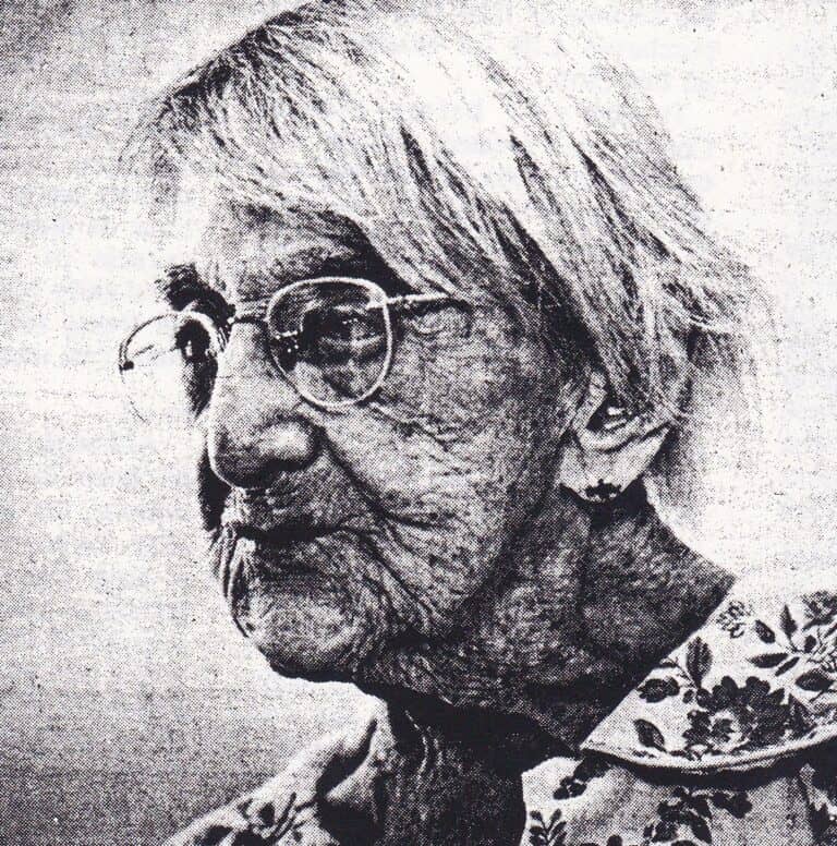 Maude Burton remembered the County’s birthday