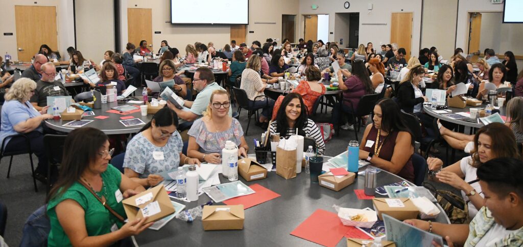 Photo - Nearly 400 staff members attend the Madera County Superintendent of Schools’ “Welcome Back” conference on Wednesday.