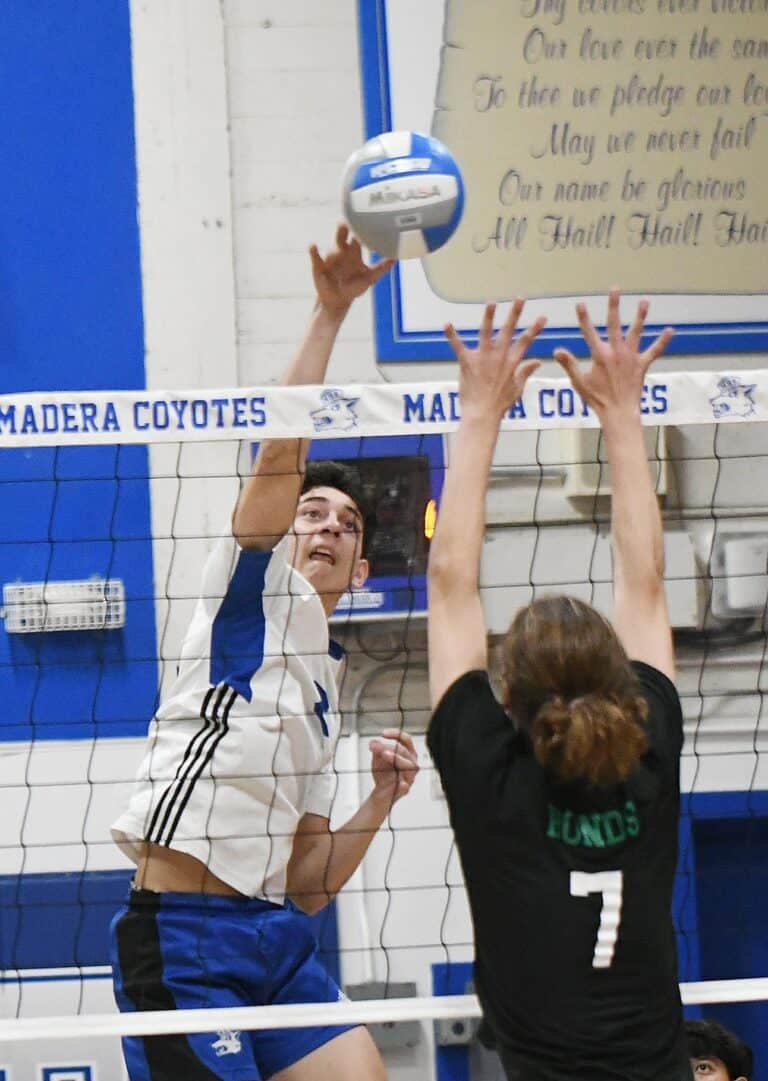 Coyote volleyball gets by Reedley