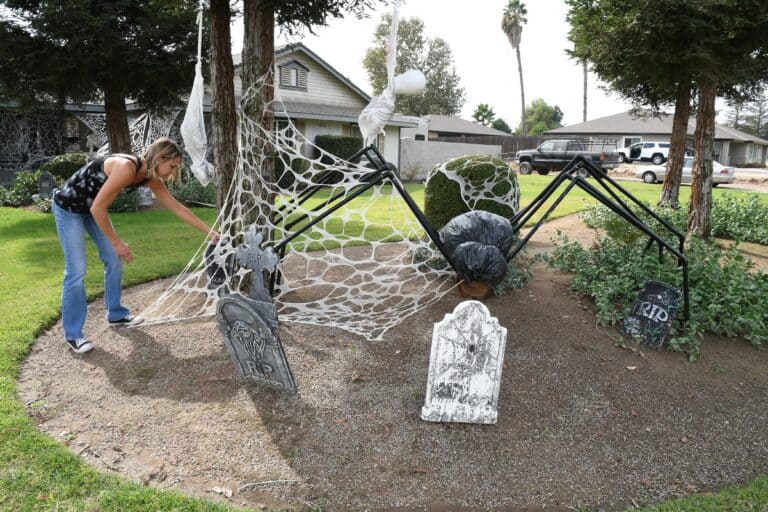 Haunted walkway honors lost child