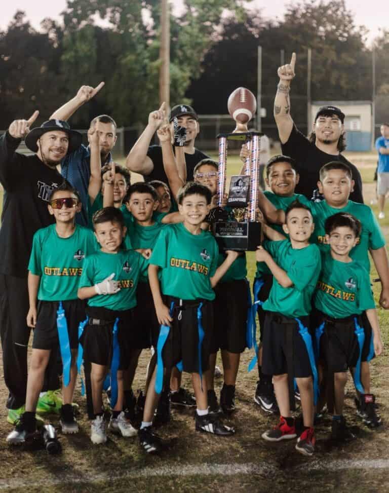 City caps off flag football season