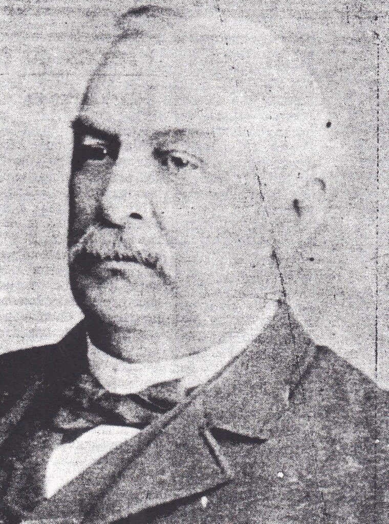 Historical photo of a man from the Madera Tribune archives.