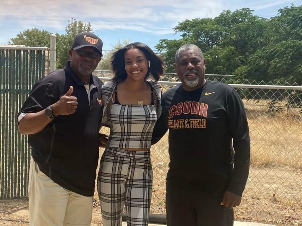 Community sports event with local coaches and athletes in Madera, California.