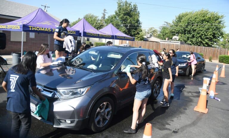 Thomas Jefferson students raise funds for family
