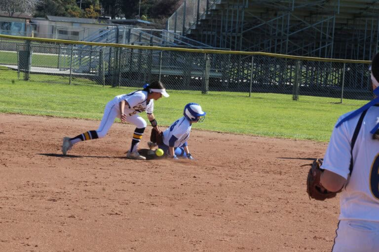 Coyotes softball gets a split on the coast