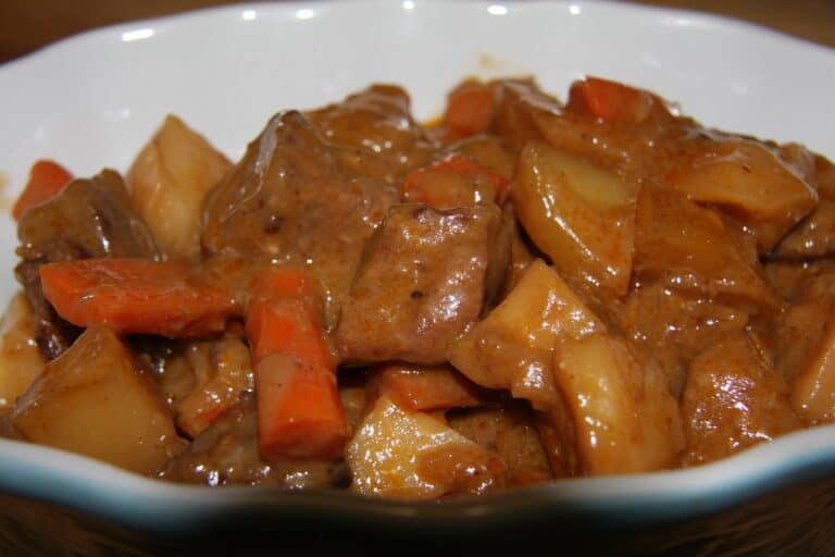 Cold weather, warm stew