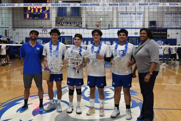 Coyotes win on Senior Night