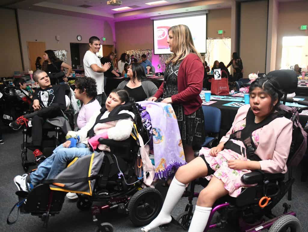 Accessible event for children with disabilities and their families in Madera.