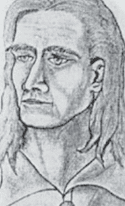 Sketch of Major Jim Savage.