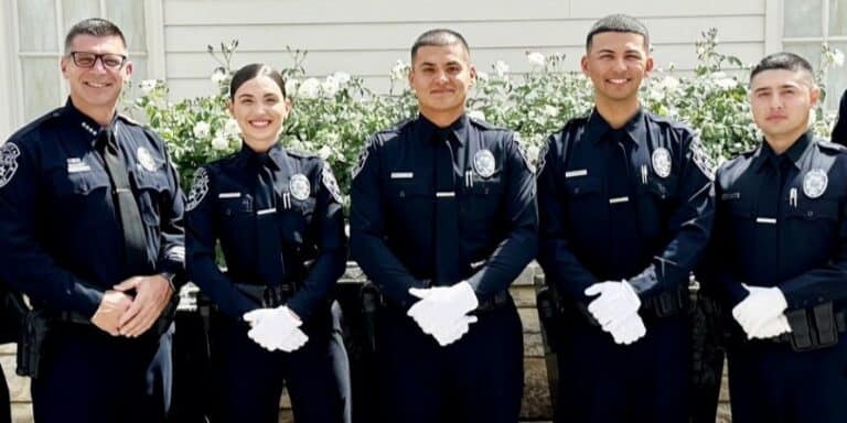 MPD honors four academy grads
