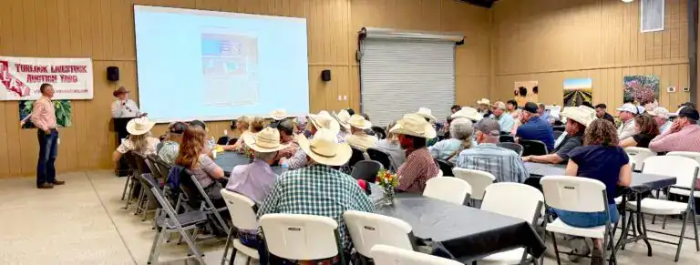 Cattle producers meet at Will Gill Pavilion
