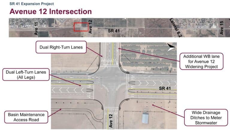 SR 41 para ver mejoras importantes