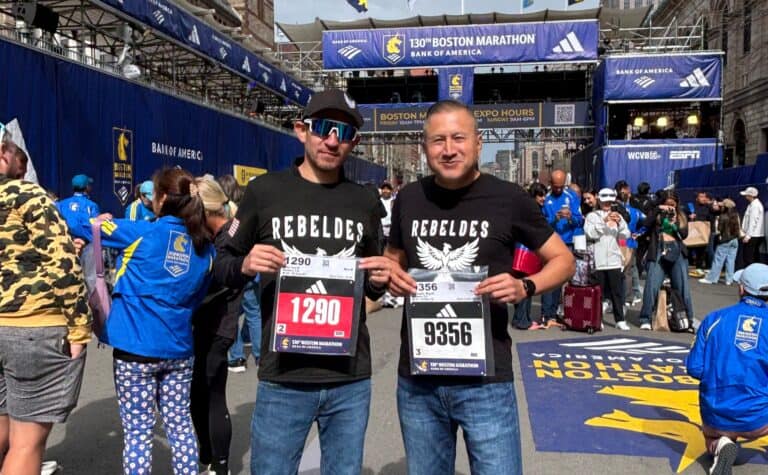 Former XC champ completes Boston Marathon
