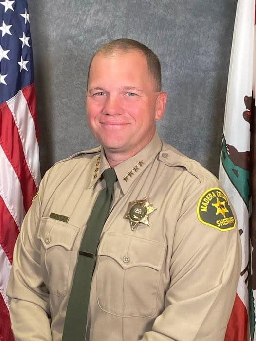Photo - Madera County Sheriff Tyson Pogue.