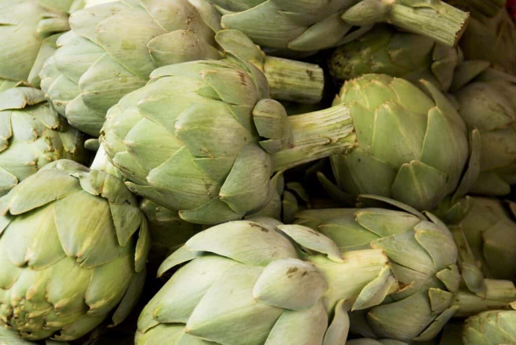 Photo - Artichokes are abundant fresh, canned, marinated and frozen.