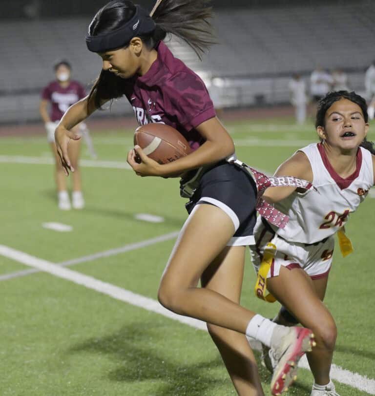 Torres flag football gets first home win