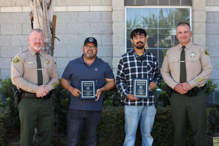 Sheriffs honor community members