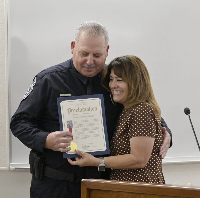 Law officers settle in for retirement