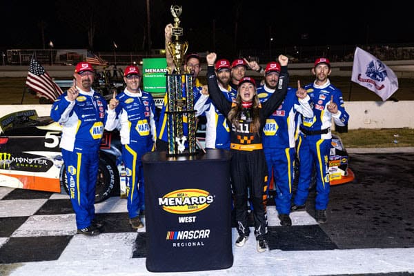 Deegan returns to Speedway, and gets win