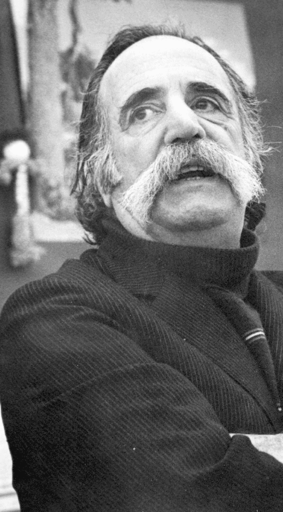 Portrait of William Saroyan, celebrated author and Madera native.