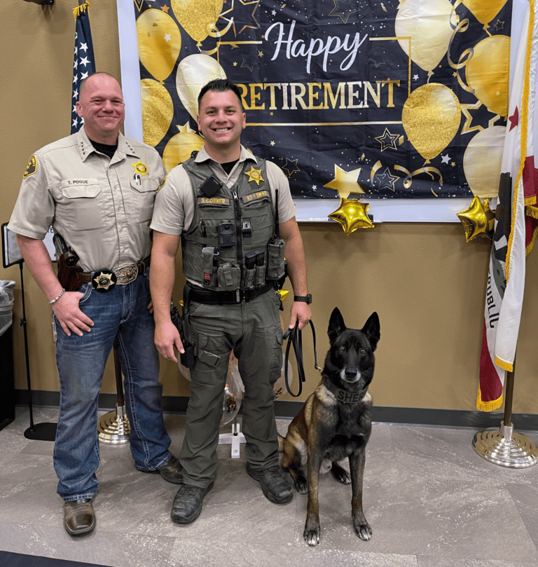 Sheriff’s K-9 Tonka retires