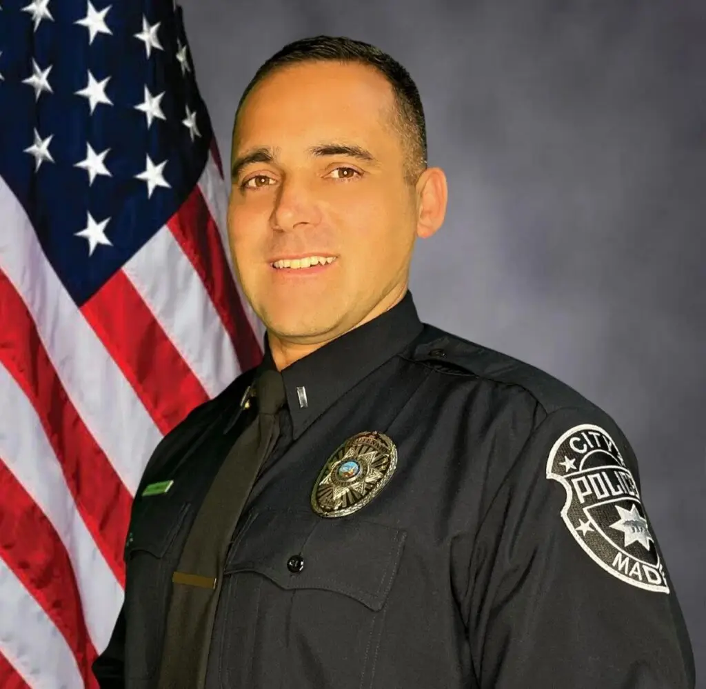 Photo - Madera Police Department Lt. Felix Gonzalez.