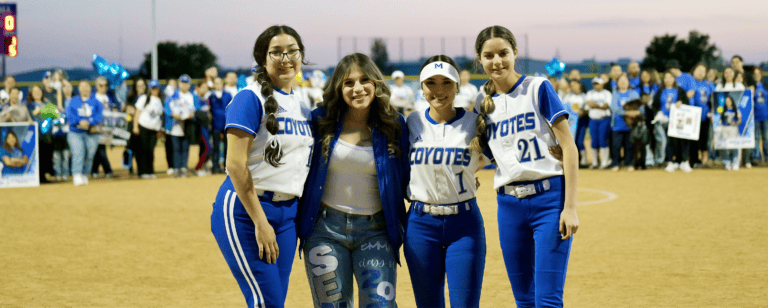 Coyotes beat Hornets on Sr. Night