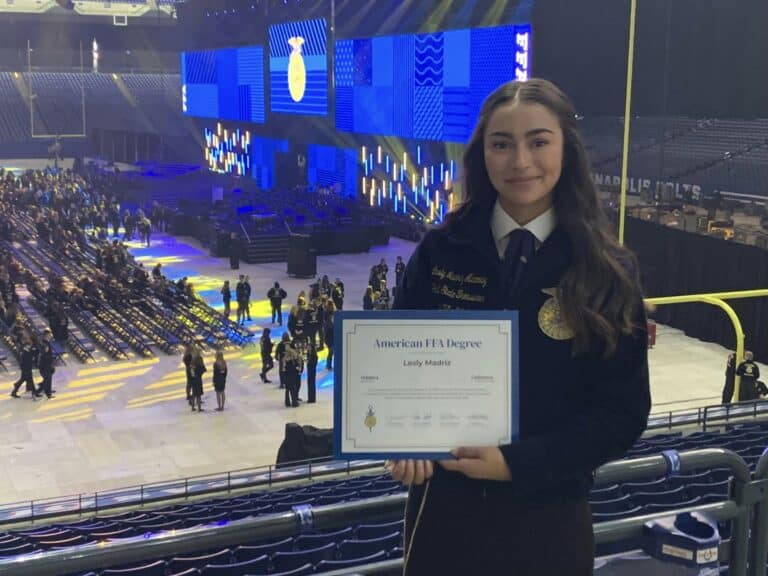 11 Madera students awarded American FFA degrees