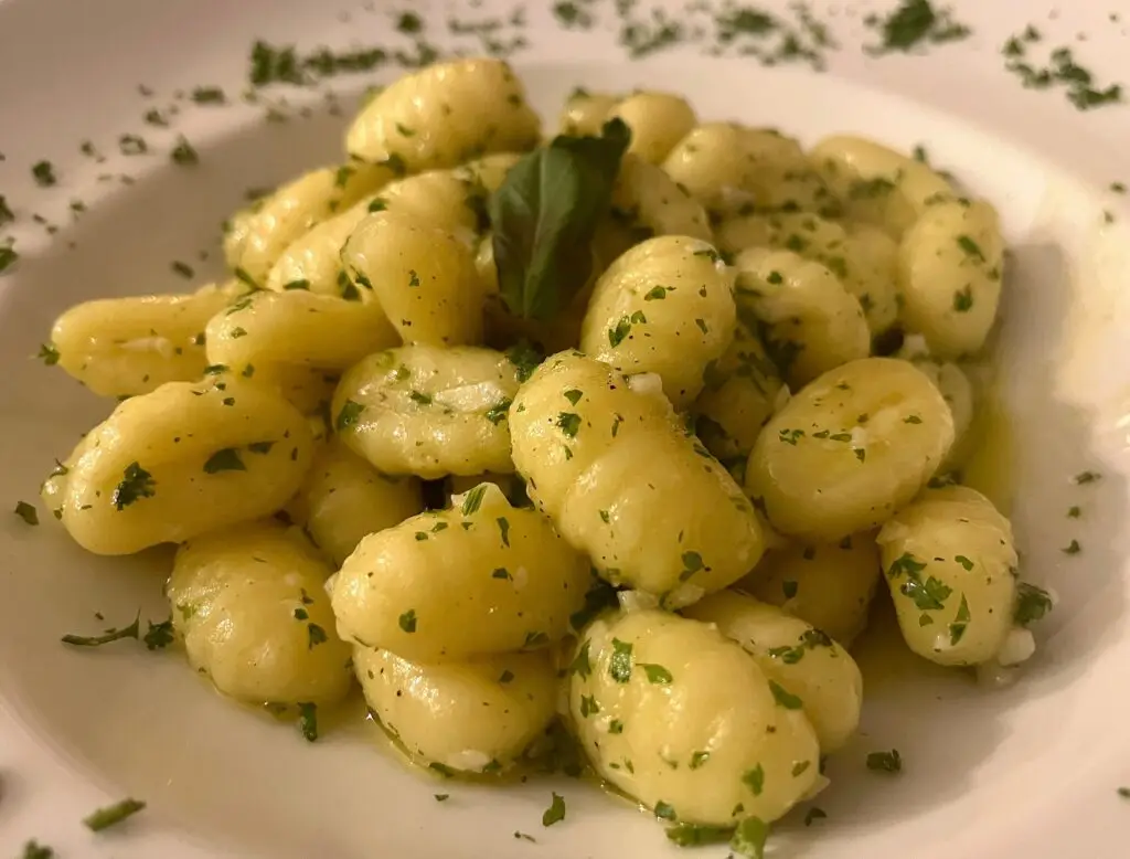 Photo - Gnocchi is good with pesto sauce, marinara or even just butter and grated cheese.