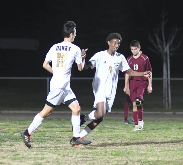 Hawks soccer blanks Chieftains