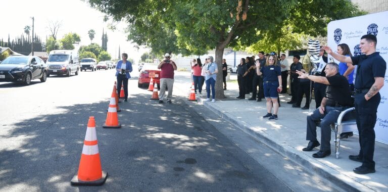City honors retiring police chief with surprise parade