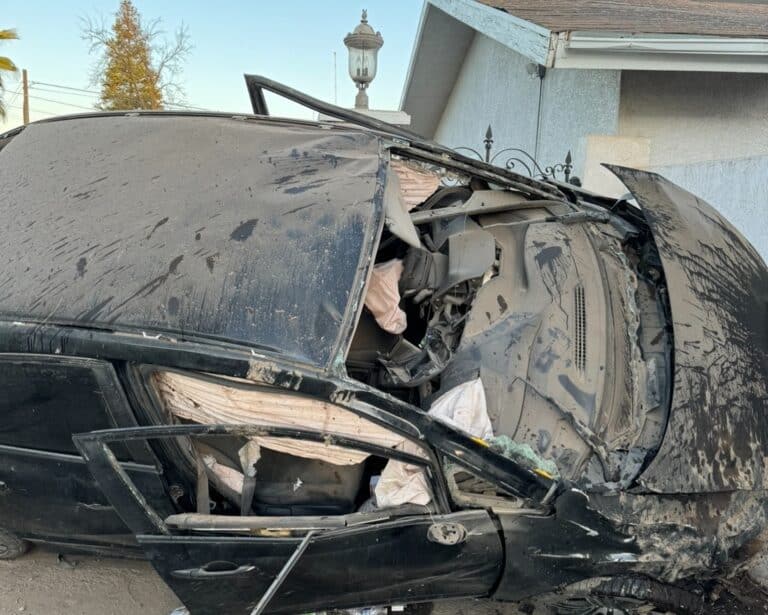 Car crashes into home