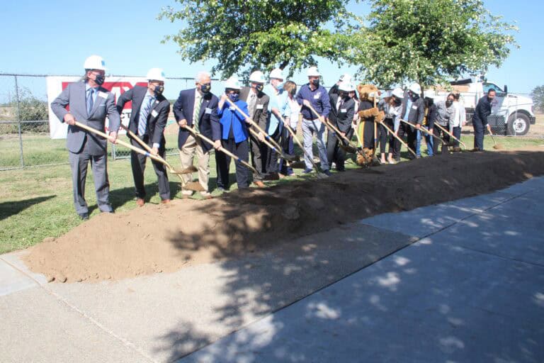 College breaks ground