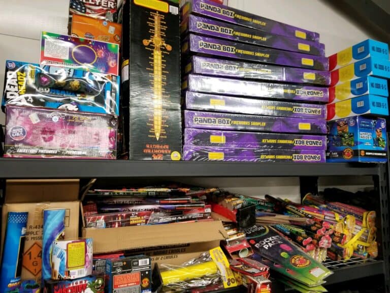 Police make fireworks busts