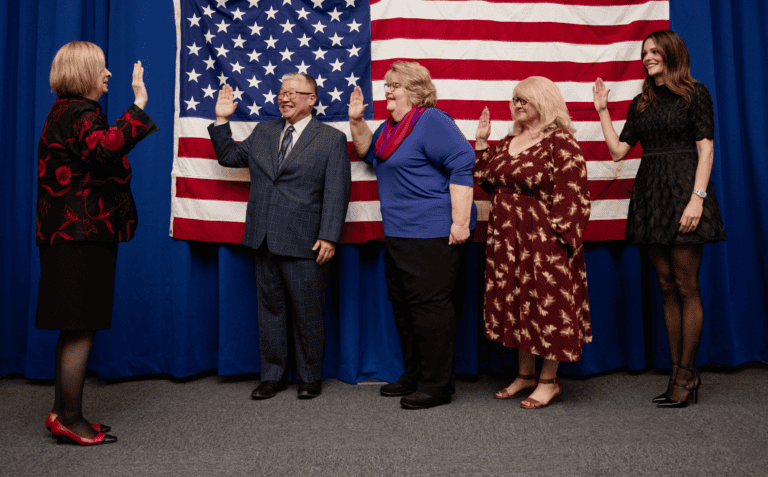 MCSOS inducts board members