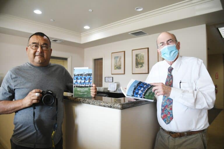 Author gives glimpse of residents